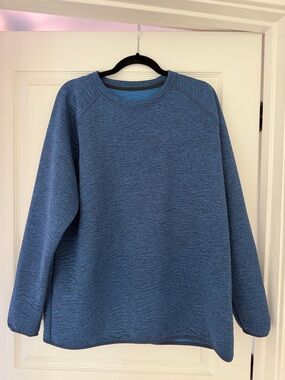 Nike Men's Dri-fit XL Crewneck Sweatshirt - Blue
